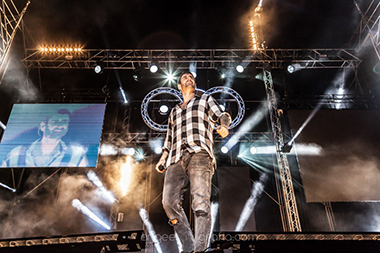 fotografia concierto de melendi en algeciras